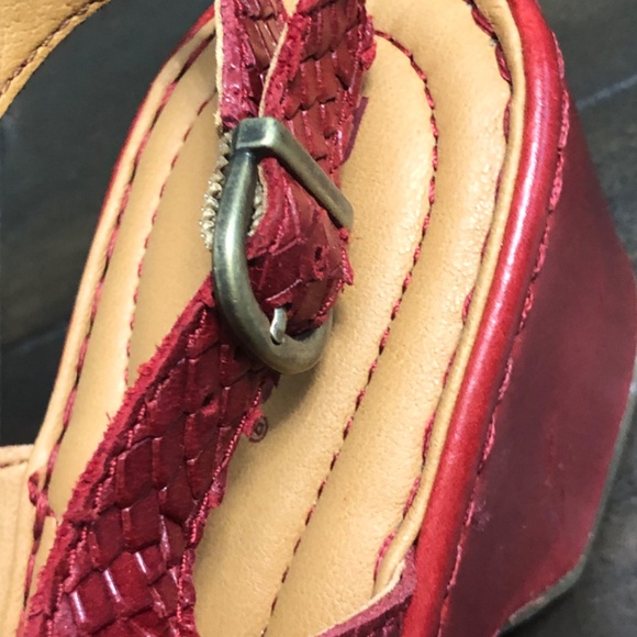 Born red woman heels sandals - Picture 10 of 10